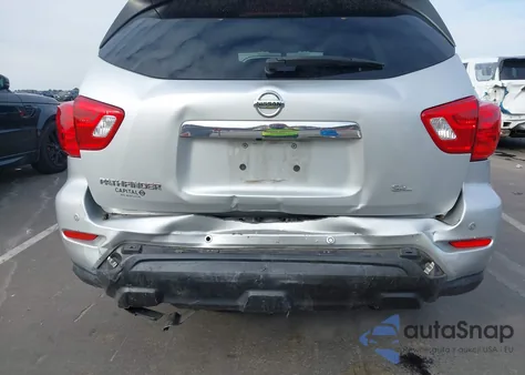 2019 Nissan Pathfinder Sl z USA, uszkodzony, nr VIN 5N1DR2MN1KC598735